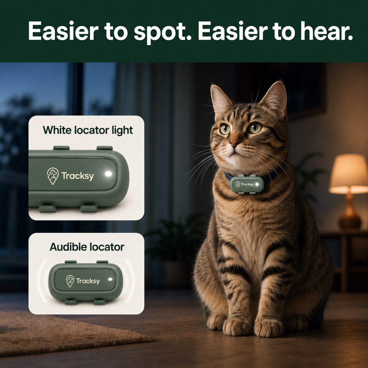 Tracksy Smart Pet Tracker