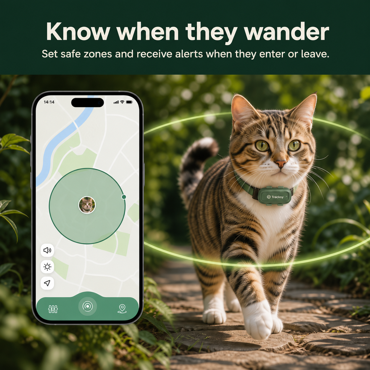 Tracksy Smart Pet Tracker
